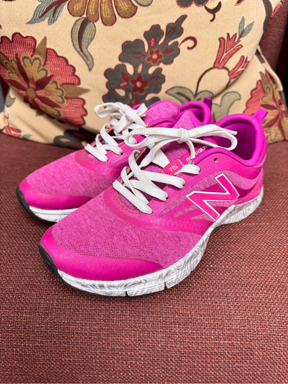 New Balance Women’s Vibrant Pink 715 Running Sneakers